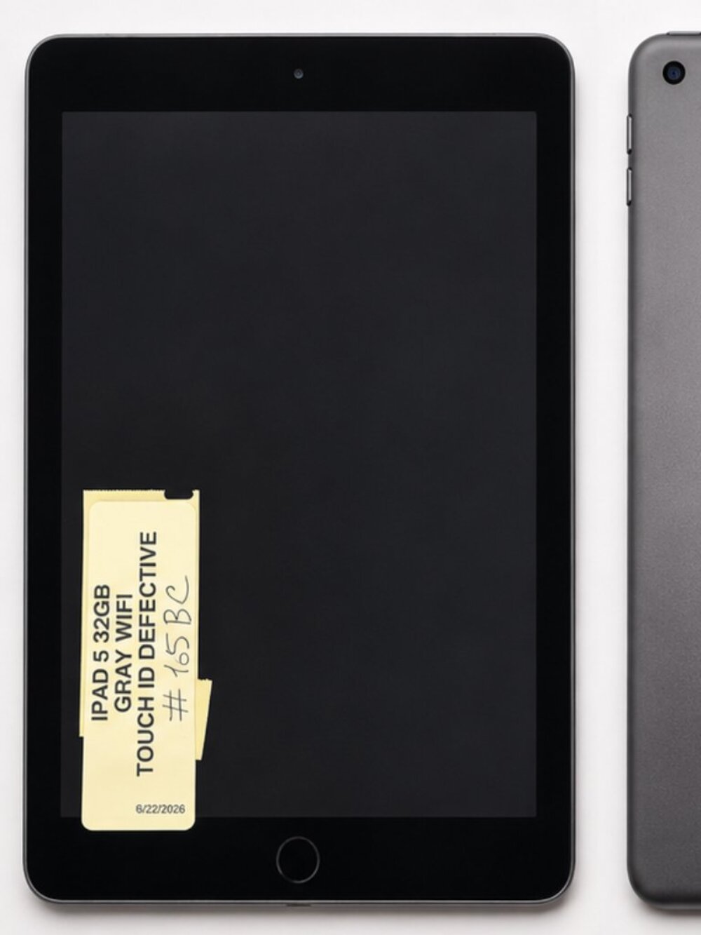 Apple iPad 5th Gen 32GB Wi-Fi Black (#15 BC)